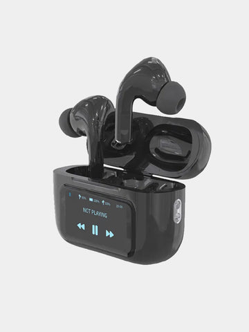 A9 Pro Airpods Anc/enc Touch Screen Wireless Earbuds | A9 Airpods Pro | Best Quality Airpods - Black